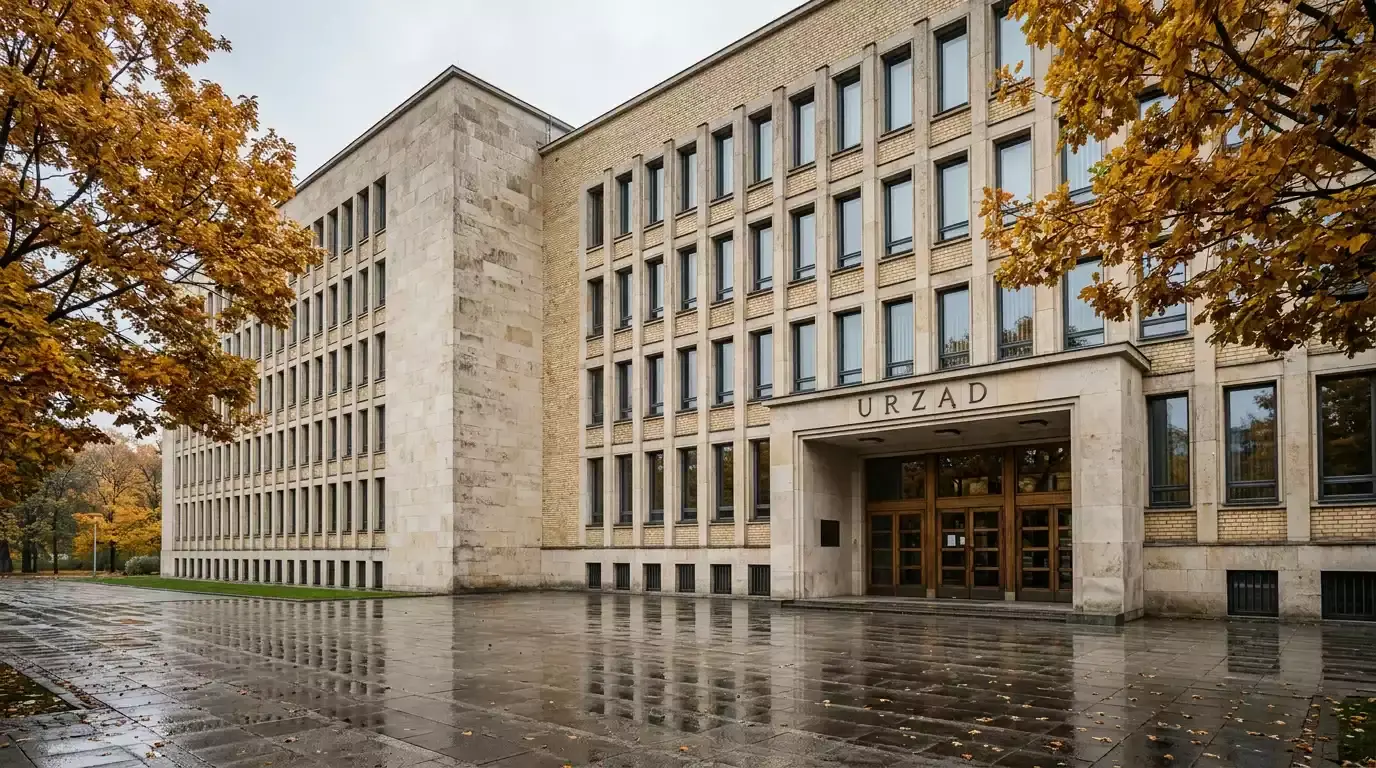 Budynek szwedzkiego regulatora rynku hazardowego Spelinspektionen w Sztokholmie
